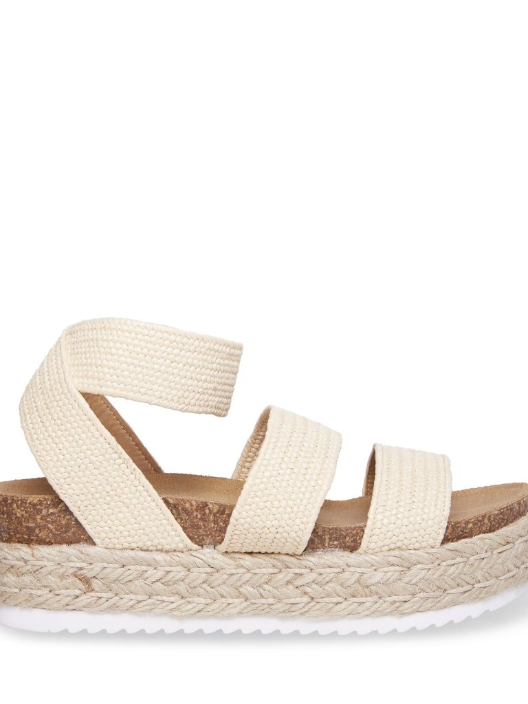 Steve Madden Kimmie Raffia Espadrille Sandals Sz-8